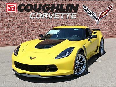 2016 Chevrolet Corvette 2dr Z06 Cpe w/2LZ Chevrolet CORVETTE Z06 Corvette Racing Yellow Tintcoat with 5 Miles, for sale!