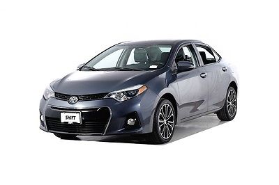 2014 Toyota Corolla S Plus 2014 Toyota Corolla S Plus 28575 Miles Gray 4D Sedan 1.8L I4 DOHC CVT