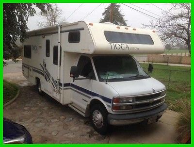 2000 Fleetwood Tioga Arrow 24D 24' Class C Gasoline Motorhome Tow Pkg LOW MILES