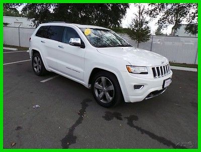 2015 Jeep Grand Cherokee Overland 2015 Overland Used 3.6L V6 24V Automatic 4WD SUV
