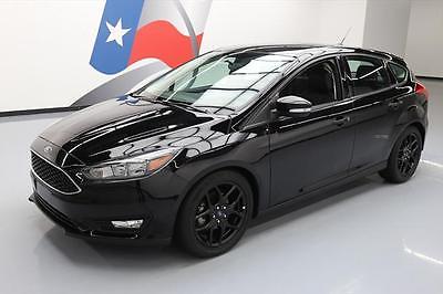 2016 Ford Focus  2016 FORD FOCUS SE HATCHBACK AUTO LEATHER REAR CAM 26K #239375 Texas Direct Auto