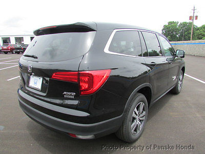 2016 Honda Pilot AWD 4dr EX-L w/Navi AWD 4dr EX-L w/Navi SUV Automatic Gasoline V6 Cyl Crystal Black Pearl