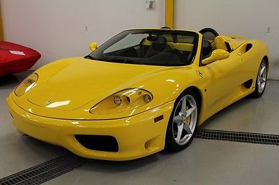 2003 Ferrari 360 Spider Ferrari 360 Spider with Gated Manual Transmission, Stunning overall condition!