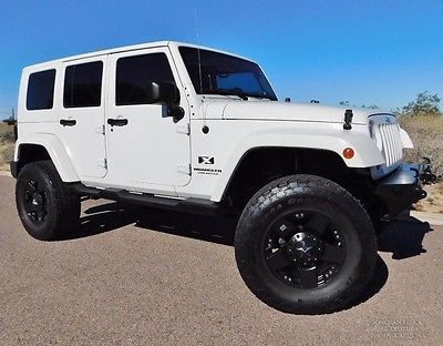 2008 Jeep Wrangler Unlimited X Sport Utility 4-Door JEEP WRANGLER UNLIMITED HARD TOP 4x4 SUSP LIFT/WHLS/TRS CSTM BUMPER CLEAN AS NEW