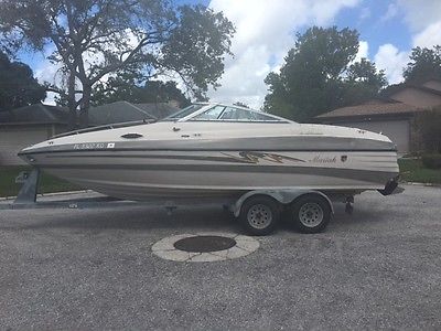 97 MARIAH Z226 TALARIA 22' CUDDY CABIN 1 OWNR 280hr LOADED&REAL CLEAN FREE SHIP