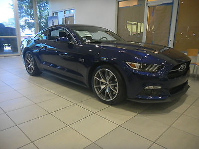2015 Ford Mustang GT 50 Years Limited Edition Coupe 2-Door 2015 FORD MUSTANG 50TH ANNIVERSARY EDITION #1143/1964 KONA BLUE 2,486 MILES NICE