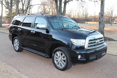 2015 Toyota Sequoia Limited 4X4 One Owner Perfect Carfax Heated Leather Seats Navigation TV/DVD MSRP New $60475