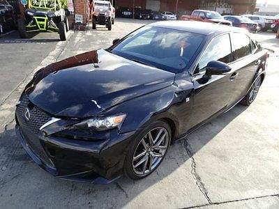 2016 Lexus IS200t F SPORT 2016 Lexus IS 200t F SPORT Wrecked Salvage Project Loaded!!! Only 8K Miles!!