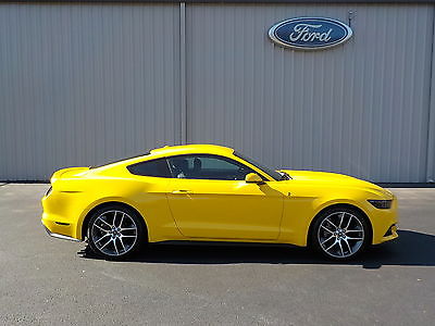 2015 Ford Mustang  Triple Yellow 2015 Mustang