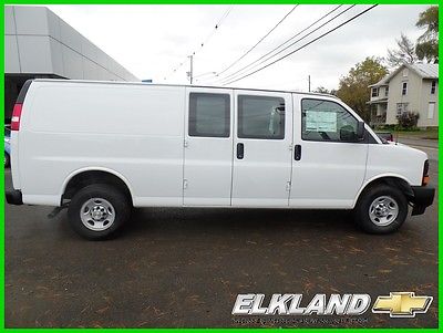 2017 Chevrolet Express Extended Work Van 6.0 V8 Rear Camera Extended Cargo Work Van 155