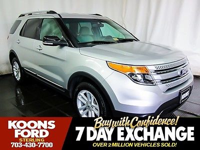 2015 Ford Explorer XLT Sport Utility 4-Door One Owner, AWD, MYFORD Touch, SYNC, Remote engine start, tow package