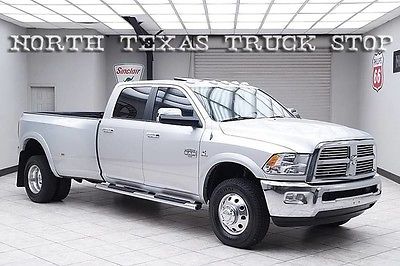 2012 Dodge Ram 3500 Laramie Longhorn Crew Cab Pickup 4-Door 2012 Dodge Ram 3500 Diesel 4x4 Dually Laramie Longhorn Navigation Sunroof