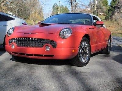 2003 Ford Thunderbird 007 limited edition 2003 FORD THUNDERBIRD 007 LIMITED EDITION, 3100 MILES,