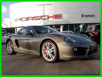 2015 Porsche Cayman S 2015 S Used Certified 3.4L H6 24V RWD Coupe Premium