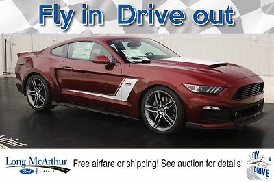 2017 Ford Mustang RS3 AUTO ROUSH STAGE 3 727 HORSEPOWER  MSRP $57380 HELLCAT KILLER FREE 727 HP UPGRADE! AUTOMATIC RUBY RED LEATHER