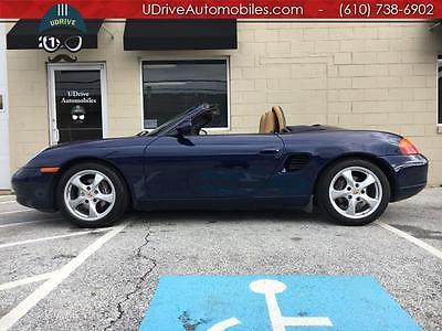 2002 Porsche Boxster Roadster Convertible 2-Door Tiptronic Heated Seats Sport Package 17s Clean Carfax