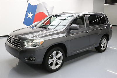 2008 Toyota Highlander Sport Sport Utility 4-Door 2008 TOYOTA HIGHLANDER SPORT 8PASS SUNROOF REAR CAM 28K #049228 Texas Direct