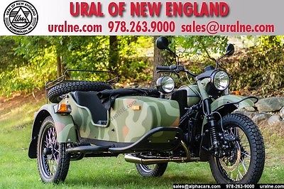 2016 Ural Gear Up Woodland Camo Custom  Reverse Gear Parking Brake Brembo Disc Brakes 2WD Financing & Trades