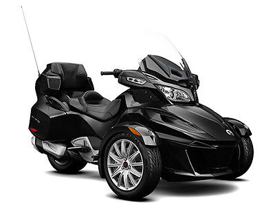 Can-Am Spyder RT 6-Speed Semi-Automatic (SE6)  2016 Can-Am Roadster RT SE6 Spyder Trike New Black