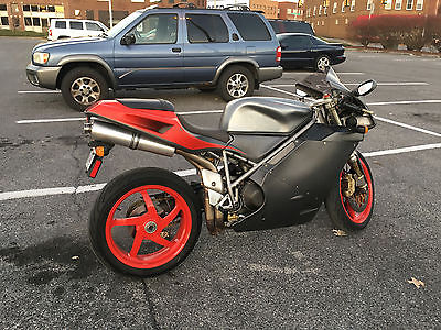 2002 Ducati Superbike  2002 Ducati 748S w/ 13k Miles RARE Senna color w/ Red Wheels 748 996 998 916