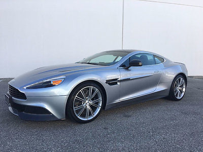 2014 Aston Martin Vanquish 2dr Coupe 2014 Aston Martin Vanquish Coupe in Lightning Silver Loaded / Only 10,223 Miles
