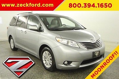 2016 Toyota Sienna XLE 3.5L V6 Automatic FWD Moonroof Aluminum Wheels Bucket Seats Reverse Cam Leather
