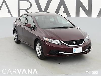 2013 Honda Civic Civic LX MAROON 2013 CIVIC with 22170 Miles for sale at Carvana