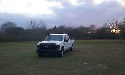 2008 Ford F-350 XL 2008 F-350 SUPER DUTY CREW CAB XL PICKUP 4 DOOR 8 FOOT BED WHITE