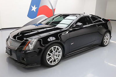 2014 Cadillac CTS  2014 cadillac cts v coupe s c recaro sunroof nav 23 k mi 131159 texas direct