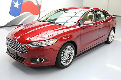 2014 Ford Fusion  2014 FORD FUSION SE ECOBOOST LUX HTD LEATHER ALLOYS 37K #360909 Texas Direct