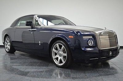 2010 Rolls-Royce Phantom Coupe Midnight Sapphire w/ Stainless Wrap 2010 Rolls-Royce Phantom Coupe Midnight Sapphire w/ Stainless Wrap