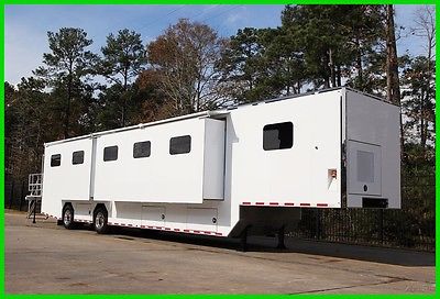2017 COMMERCIAL GRADE MOBILE SHOW OFFICE TRAILER W/ TRIPLE SLIDE-OUTS New