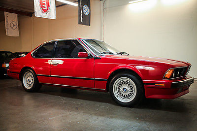 1988 BMW M6  1988 BMW M6 Immaculate Condition One Owner e24 e28 M3 M5