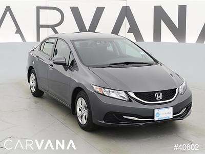 2014 Honda Civic Civic LX GRAY 2014 CIVIC with 42449 Miles for sale at Carvana