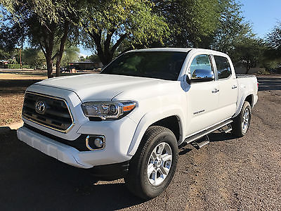 2016 Toyota Tacoma Limited 4X4 ROOF,NAV,BACK-UP,HTD LTH,BLIS,7K,WE FI 16 TACOMA DOUBLE CAB LIMITED 4X4,SUNROOF,NAV,HTD LTH