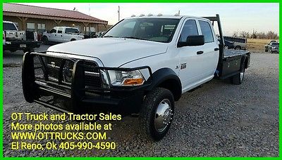 2011 Dodge Ram 5500 ST 2011 Dodge Ram 5500 HD ST Crew Cab 11ft Skirted Flatbed 6.7L Cummins Diesel