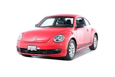 2015 Volkswagen Beetle-New 1.8T Fleet Edition 2015 Volkswagen Beetle Coupe 1.8T Fleet Edition 39591 Miles Red 2dr Car 4 Cylind