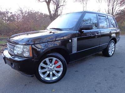 2008 Land Rover Range Rover Supercharged 4x4 4dr SUV 2008 Land Rover Range Rover Supercharged 4x4 4dr SUV 103491 Miles Black SUV 4.2L