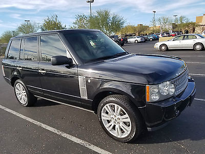 2009 Land Rover Range Rover Supercharged Sport Utility 4-Door 2009 Land Rover Range Rover Supercharged Sport Utility 4-Door 4.2L
