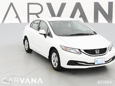 2013 Honda Civic Civic LX WHITE 2013 CIVIC with 20347 Miles for sale at Carvana