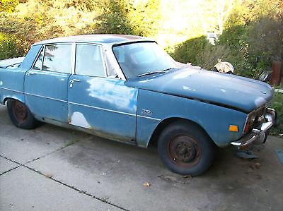 1969 Other Makes  1969 ROVER 2000 TC 4DR Manual