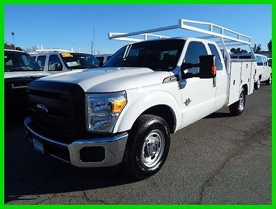 2015 Ford F-250 XL Used 2015 Ford F250 8' Extended Cab Service Body Utility 6.7L Powerstroke Diesel