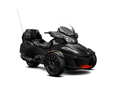 Can-Am Spyder RT-S Special Series 6-Speed Semi-Automatic  2016 Can-Am Spyder RT-S Special Series Trike New Black