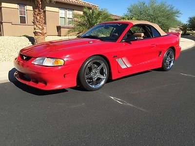 1997 Ford Mustang S281 1997 FORD SALEEN MUSTANG CONVERTIBLE, Loaded with options