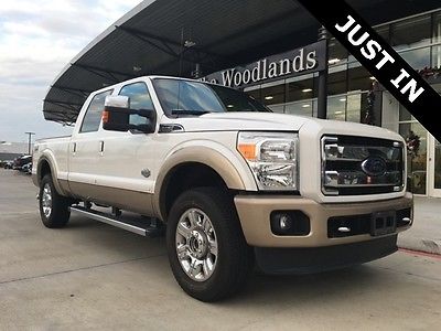 2014 Ford F-250 King Ranch Oxford White Ford F-250SD with 47,805 Miles available now!