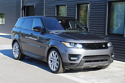2016 Land Rover Range Rover Sport 5.0L V8 Supercharged 2016 Land Rover Range Rover Sport 5.0L V8 Supercharged 5,051 Miles Gray SUV 5.0L