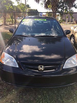 2002 Honda Civic  I would like to sell a 2002, Honda Accord, 2 door, black in color.