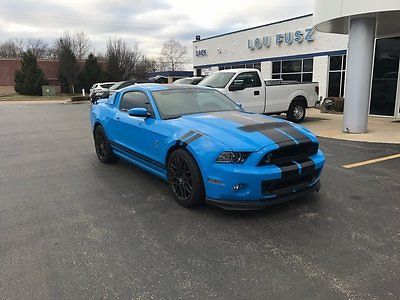 2013 Ford Mustang Shelby GT500 2013 Ford Mustang Shelby GT500 15,731 Miles Blue 2dr Car Supercharged Gas V8 5.8