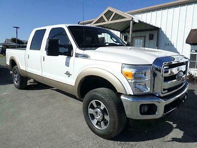 2012 Ford F-250 LARIAT 2012 FORD F250 CREW, WHITE with 128,165 Miles available now!