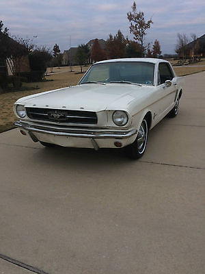1965 Ford Mustang Base 1965 Ford Mustang 3 Speed, 6 Cylinder, Factory AC